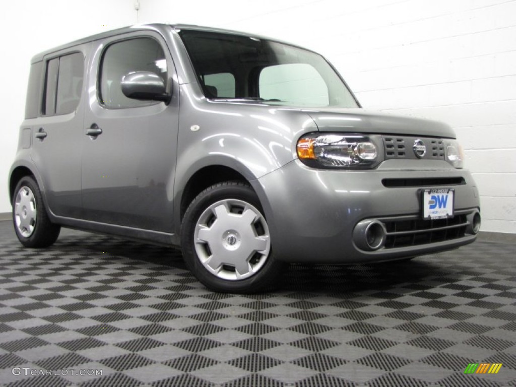 Steel Gray Nissan Cube