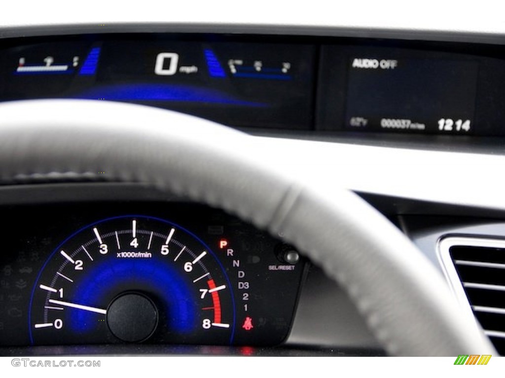 2013 Honda Civic EX-L Sedan Gauges Photo #76677954