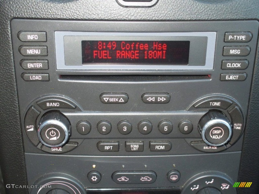 2007 Pontiac G6 GT Convertible Controls Photo #76678062