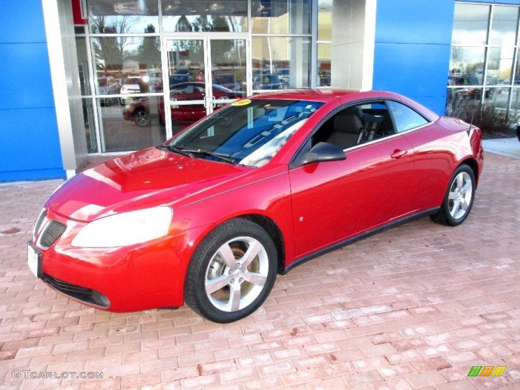 Crimson Red 2007 Pontiac G6 GT Convertible Exterior Photo #76678089