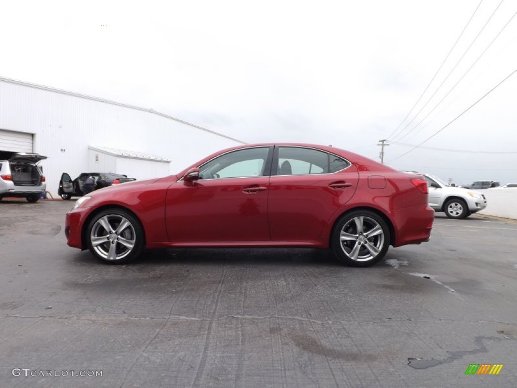 Matador Red Mica 2011 Lexus IS 250 Exterior Photo #76679409