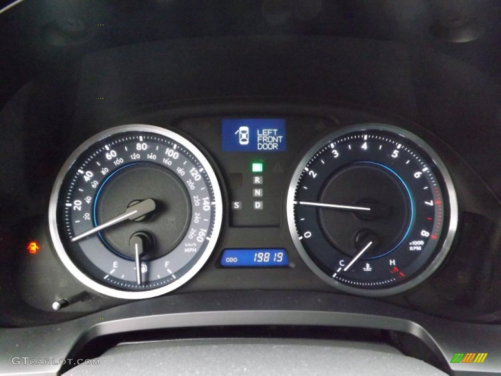 2011 Lexus IS 250 Gauges Photo #76679439