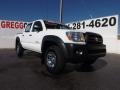 2010 Super White Toyota Tacoma V6 PreRunner Double Cab  photo #1