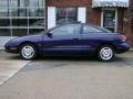 1997 Dark Blue Saturn S Series SC2 Coupe  photo #2