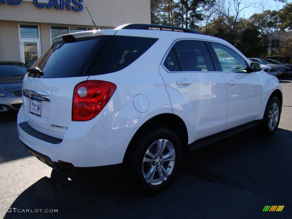 2010 Equinox LT - Summit White / Jet Black/Light Titanium photo #8