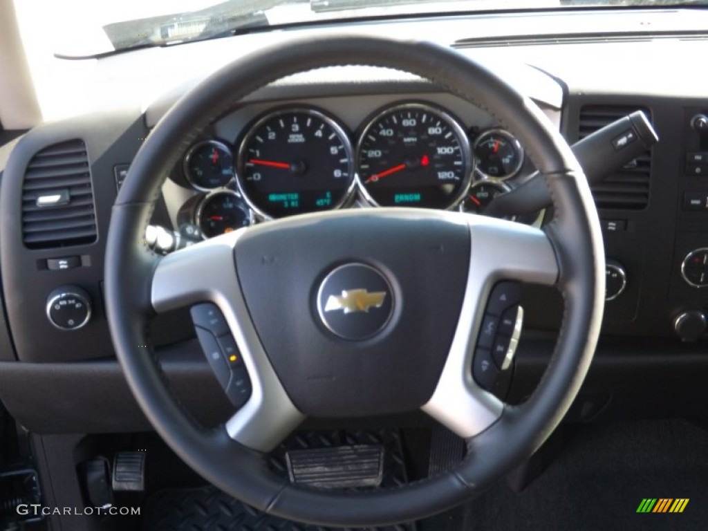 2013 Silverado 1500 LT Extended Cab 4x4 - Graystone Metallic / Ebony photo #20