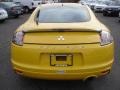 2009 Solar Satin Yellow Mitsubishi Eclipse GS Coupe  photo #5