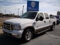 2007 Oxford White Clearcoat Ford F250 Super Duty Lariat Crew Cab  photo #2