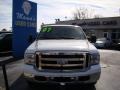 2007 Oxford White Clearcoat Ford F250 Super Duty Lariat Crew Cab  photo #3