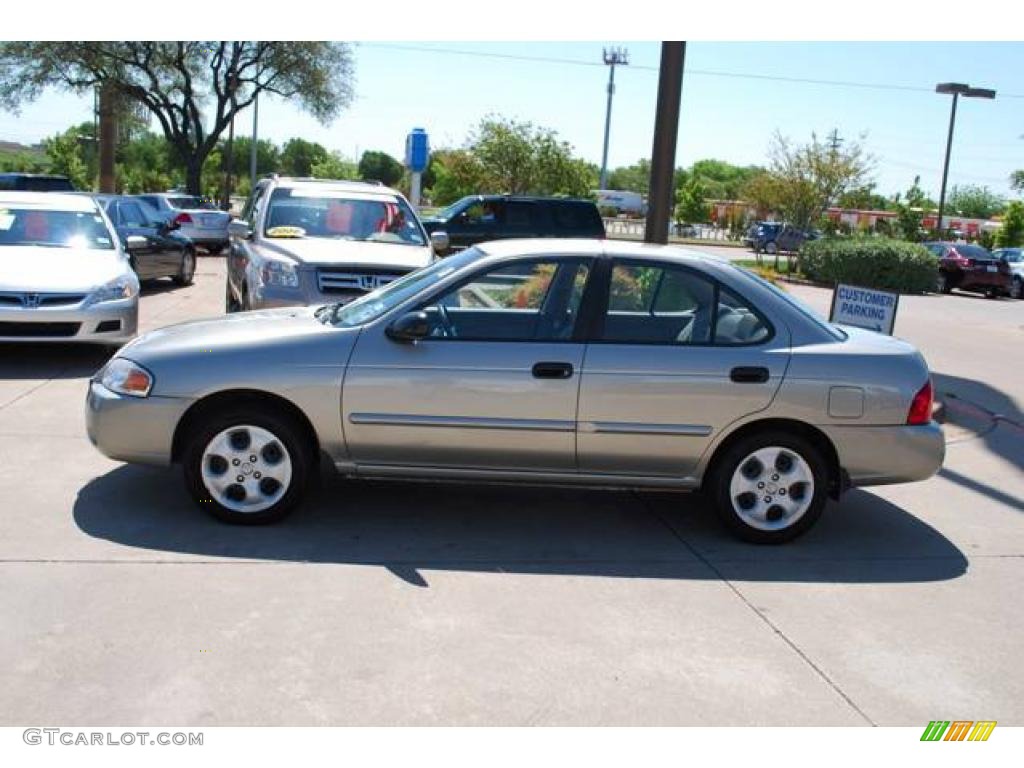 2004 Sentra 1.8 - Radium Gray / Taupe photo #4