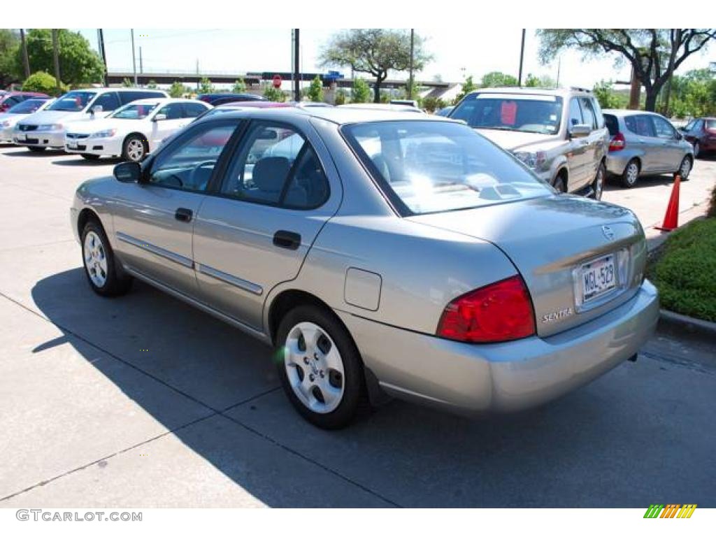 2004 Sentra 1.8 - Radium Gray / Taupe photo #5