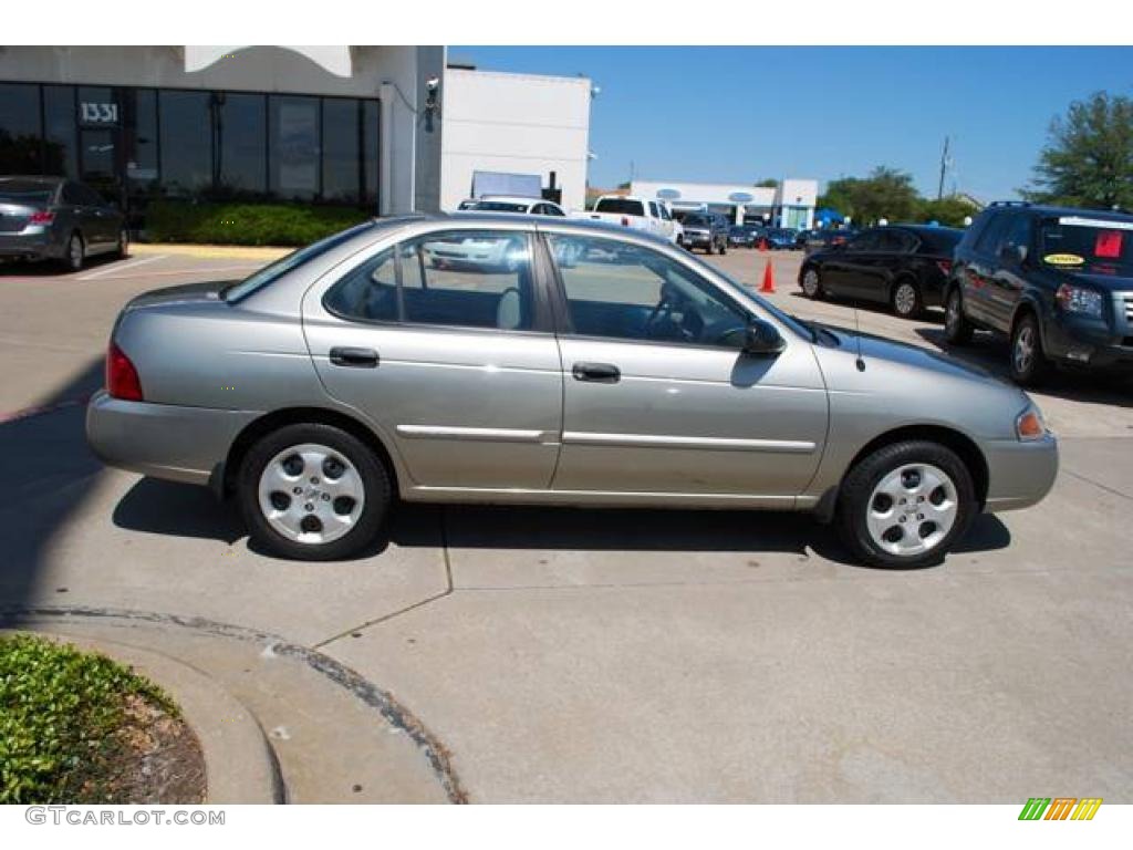 2004 Sentra 1.8 - Radium Gray / Taupe photo #8