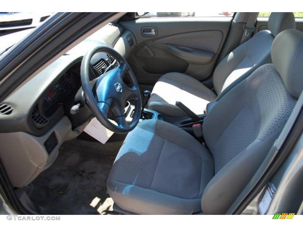 2004 Sentra 1.8 - Radium Gray / Taupe photo #13