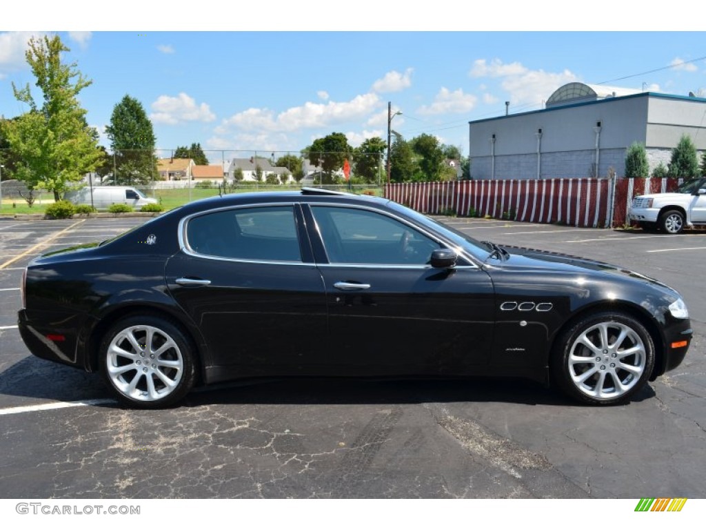 Nero (Black) 2005 Maserati Quattroporte Standard Quattroporte Model Exterior Photo #76685698