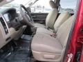 Light Pebble Beige/Bark Brown Interior Photo for 2012 Dodge Ram 2500 HD #76687456