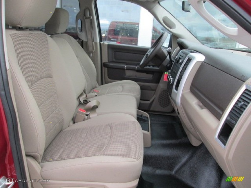2012 Dodge Ram 2500 HD SLT Crew Cab 4x4 Front Seat Photo #76687480