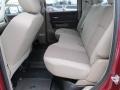 Light Pebble Beige/Bark Brown Rear Seat Photo for 2012 Dodge Ram 2500 HD #76687582