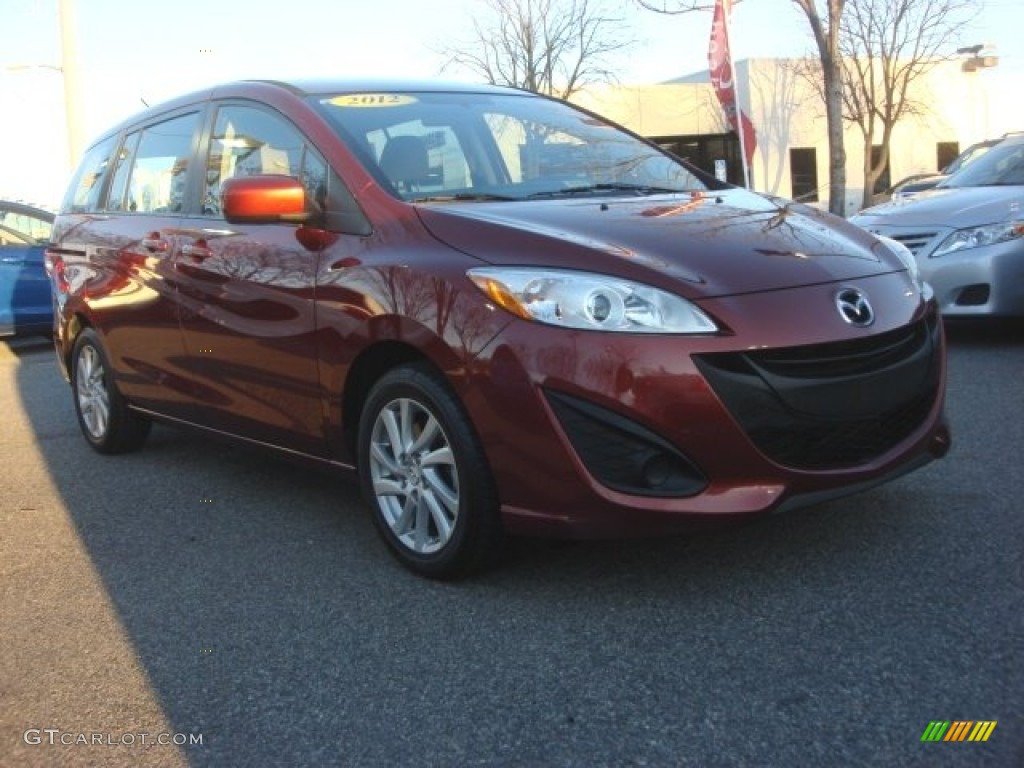 2012 MAZDA5 Sport - Copper Red Mica / Sand photo #1