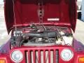 1999 Chili Pepper Red Pearlcoat Jeep Wrangler SE 4x4  photo #17