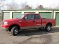 2006 Bright Red Ford F150 STX SuperCab 4x4  photo #1