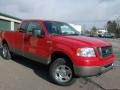 2006 Bright Red Ford F150 STX SuperCab 4x4  photo #3