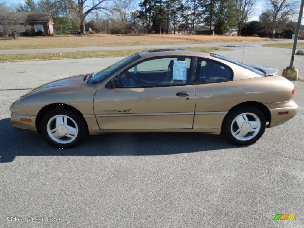 Gold Metallic 1998 Pontiac Sunfire GT Coupe Exterior Photo #76689358