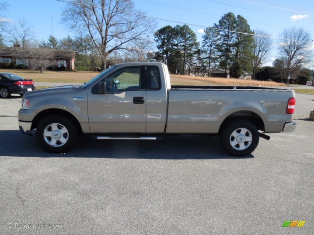 Arizona Beige Metallic 2004 Ford F150 XLT Regular Cab Exterior Photo #76689922