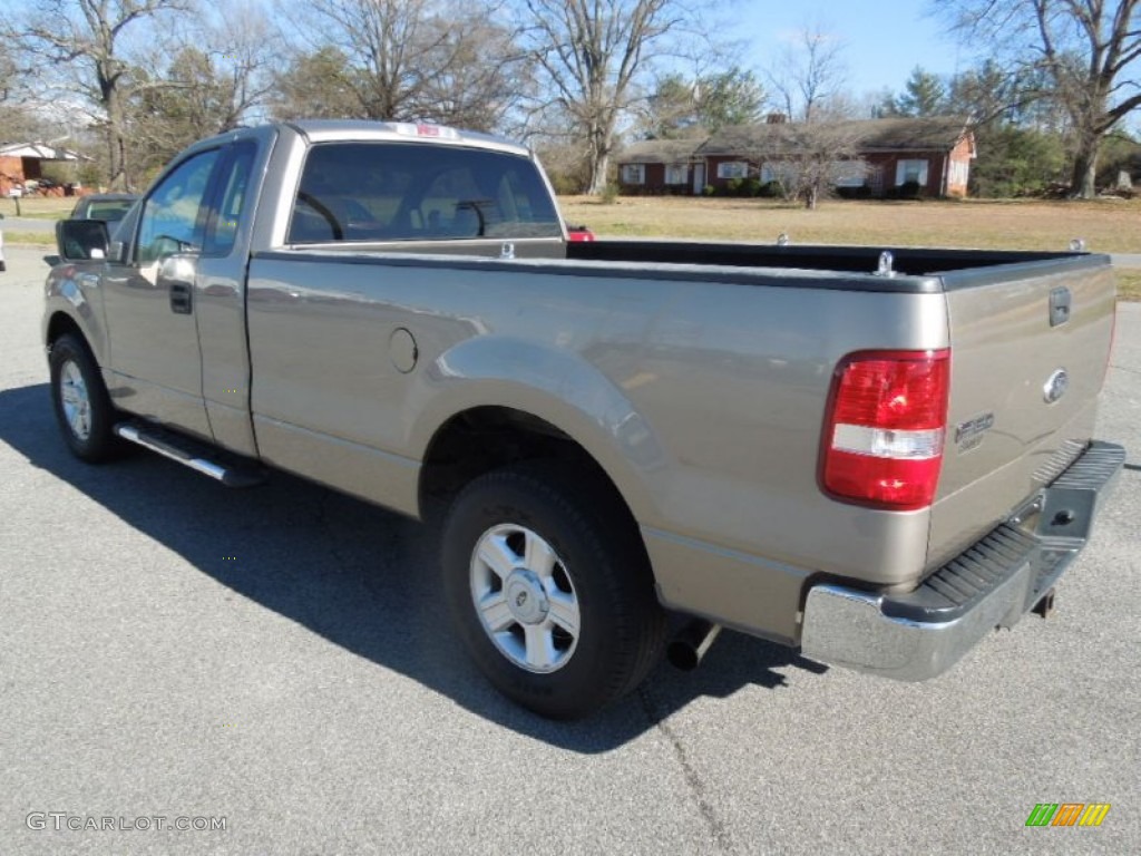 2004 F150 XLT Regular Cab - Arizona Beige Metallic / Tan photo #4