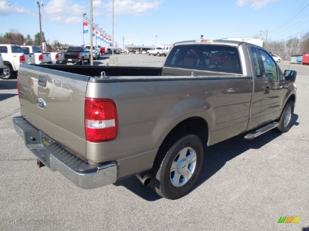 2004 F150 XLT Regular Cab - Arizona Beige Metallic / Tan photo #5