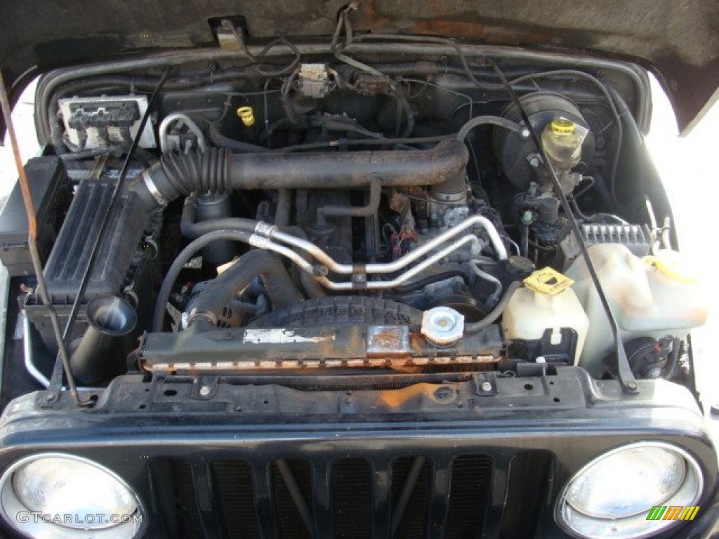 2004 Wrangler Sport 4x4 - Black / Dark Slate Gray photo #23