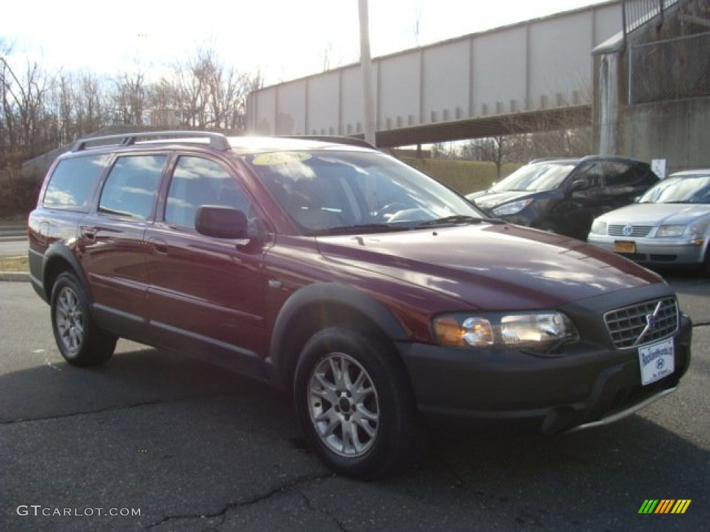 2004 XC70 AWD - Ruby Red Metallic / Beige/Light Sand photo #3