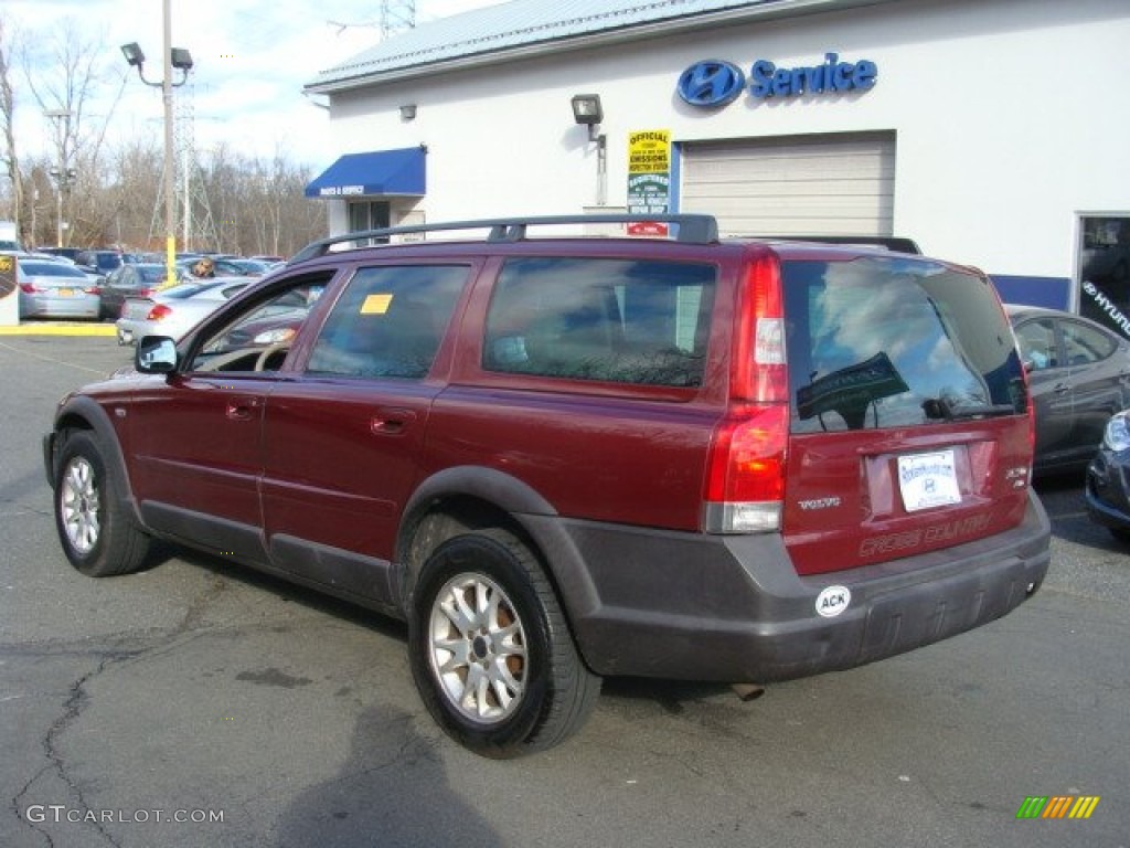 2004 XC70 AWD - Ruby Red Metallic / Beige/Light Sand photo #6