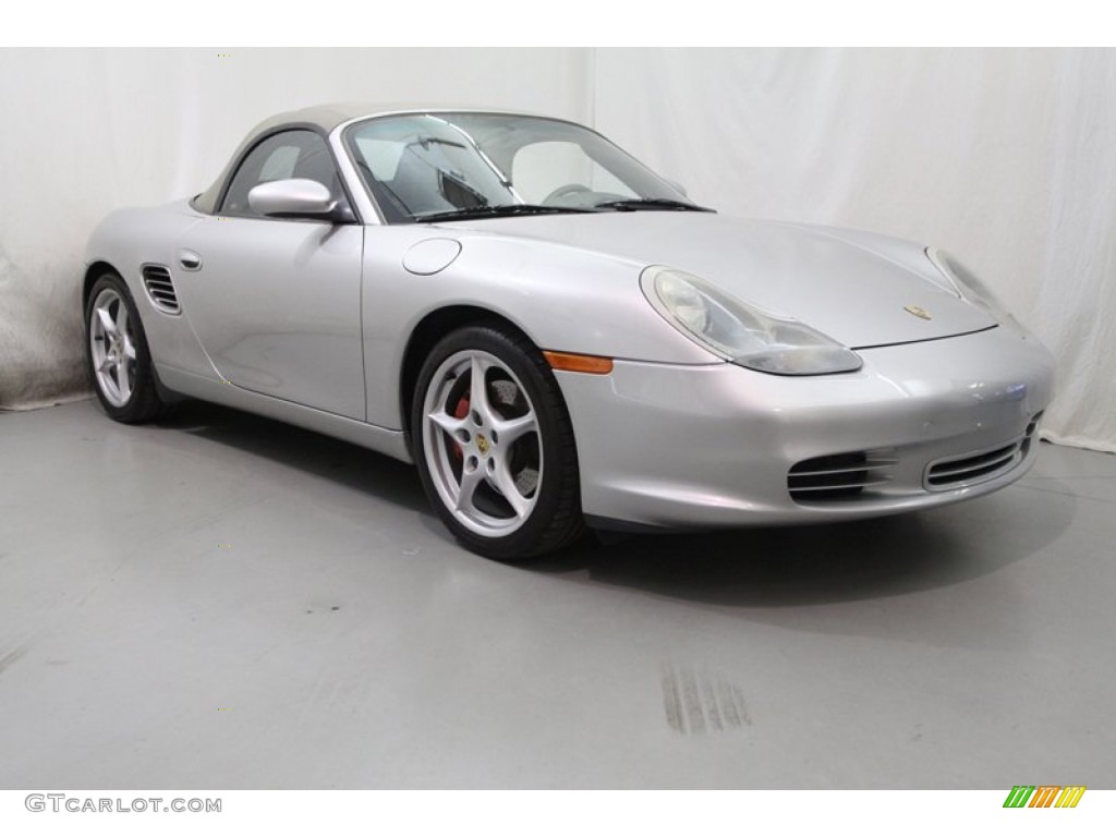 Arctic Silver Metallic 2004 Porsche Boxster S Exterior Photo #76692028