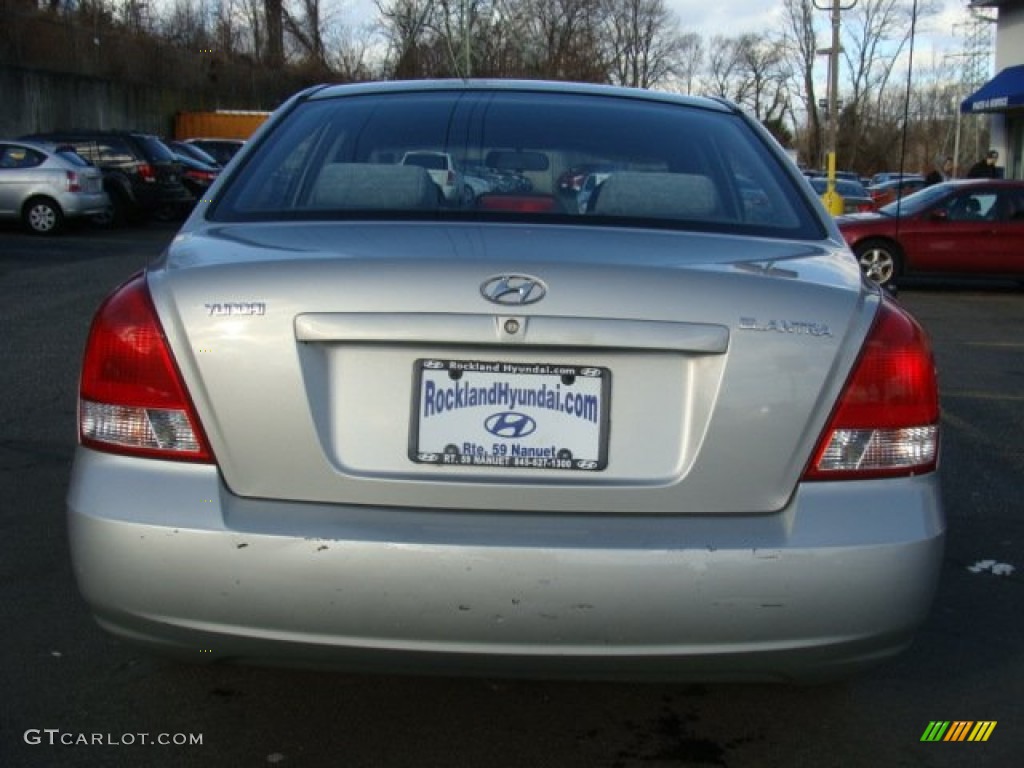 2003 Elantra GLS Sedan - Silver Pewter / Gray photo #5