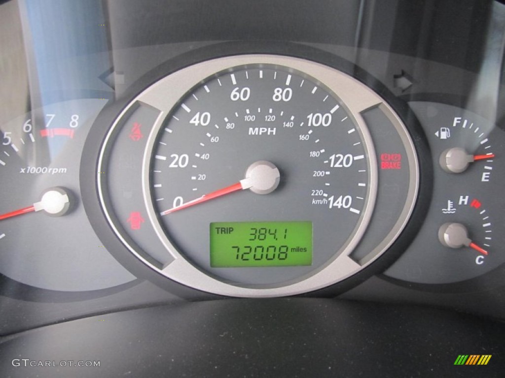 2005 Hyundai Tucson GL 4WD Gauges Photos