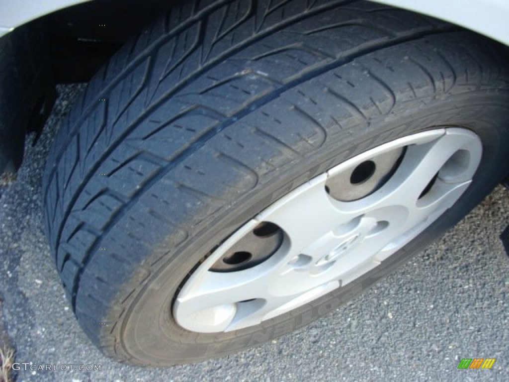2003 Elantra GLS Sedan - Silver Pewter / Gray photo #24