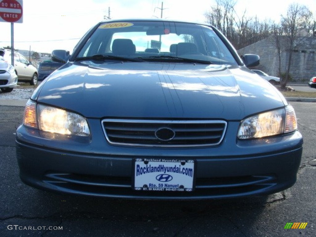 2000 Camry LE - Sailfin Blue Metallic / Gray photo #2