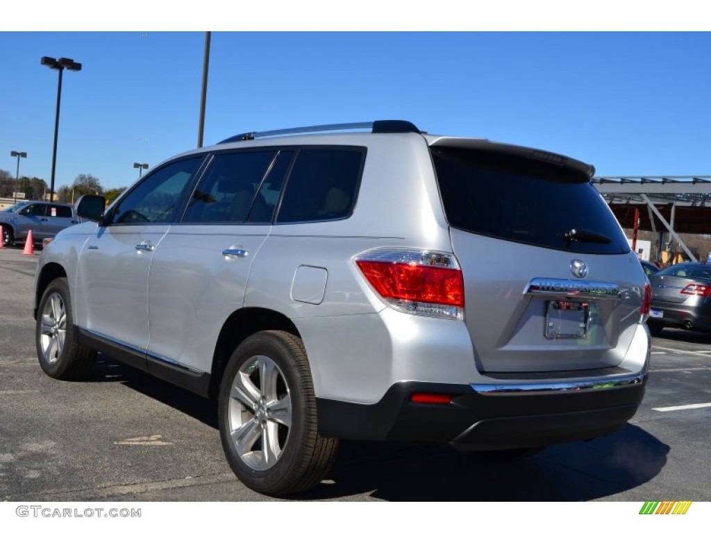 2013 Highlander Limited - Classic Silver Metallic / Sand Beige photo #3