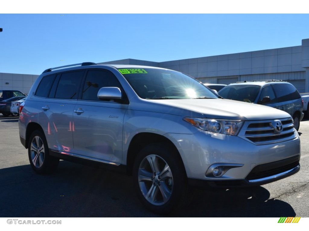 2013 Highlander Limited - Classic Silver Metallic / Sand Beige photo #7