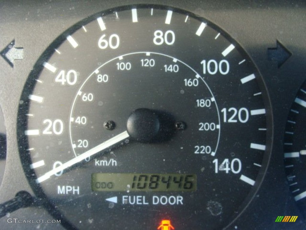 2000 Camry LE - Sailfin Blue Metallic / Gray photo #14