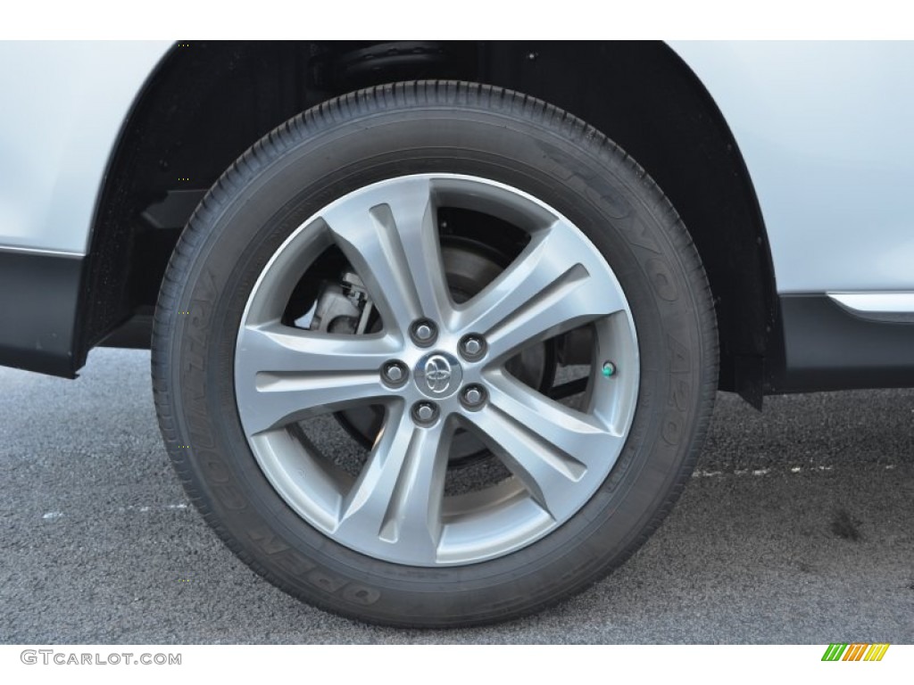 2013 Highlander Limited - Classic Silver Metallic / Sand Beige photo #21