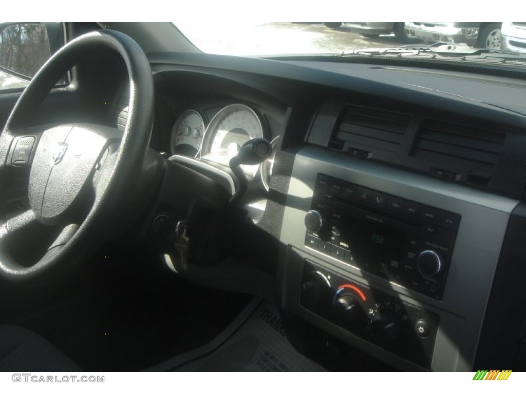 2008 Dakota SLT Extended Cab 4x4 - Electric Blue Pearl / Dark Slate Gray/Medium Slate Gray photo #17