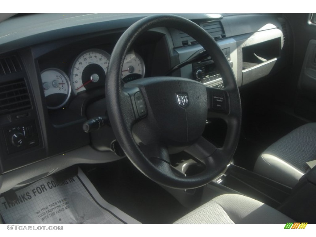 2008 Dakota SLT Extended Cab 4x4 - Electric Blue Pearl / Dark Slate Gray/Medium Slate Gray photo #31