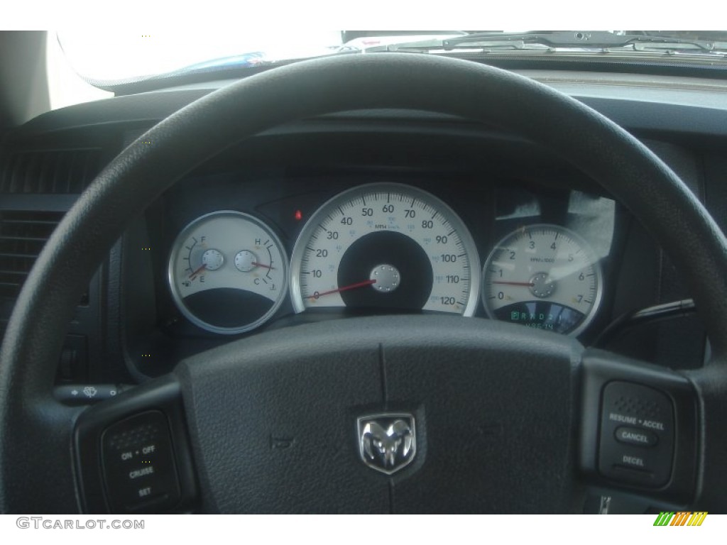 2008 Dakota SLT Extended Cab 4x4 - Electric Blue Pearl / Dark Slate Gray/Medium Slate Gray photo #32