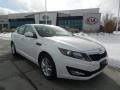 2012 Snow White Pearl Kia Optima LX  photo #1