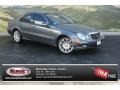 2008 Flint Grey Metallic Mercedes-Benz E 350 4Matic Sedan  photo #1