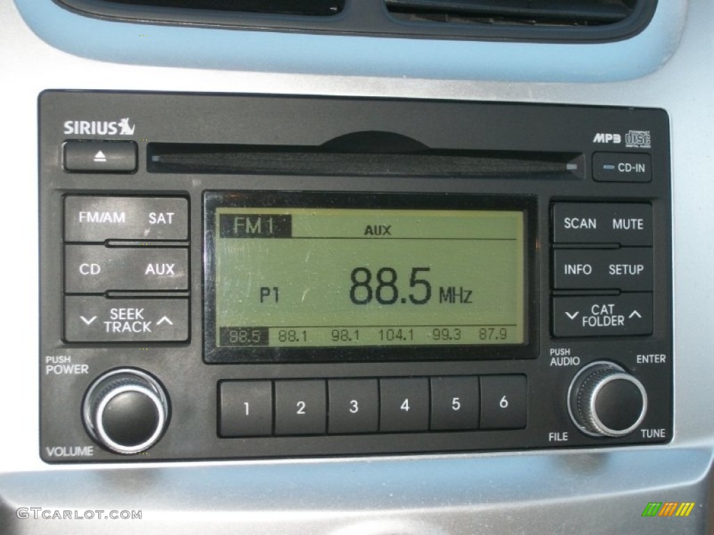 2009 Kia Sportage LX V6 4x4 Audio System Photos