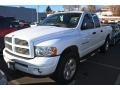 2002 Bright White Dodge Ram 1500 Sport Quad Cab 4x4  photo #4