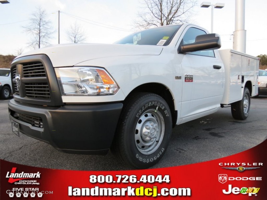 2012 Ram 2500 HD ST Crew Cab Utility Truck - Bright White / Dark Slate/Medium Graystone photo #1