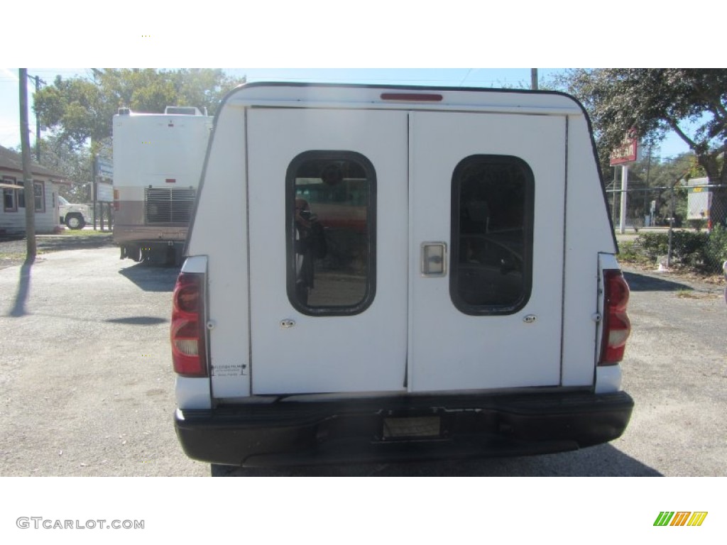 2003 Silverado 1500 Regular Cab - Summit White / Dark Charcoal photo #8